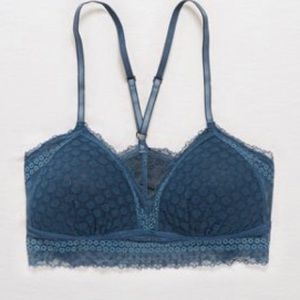Aerie Polka Dot Racerback Bralette